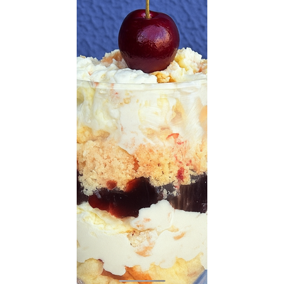 XMAS 2025 BAD GAL CHERRY TRIFLE