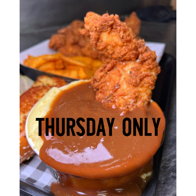 DIRTY BIRD PLATTER - TENDERS BOX - THURSDAY ONLY