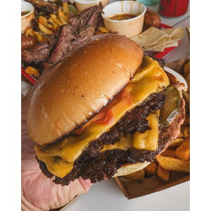 DOUBLE SMASH CHEESEBURGER 
