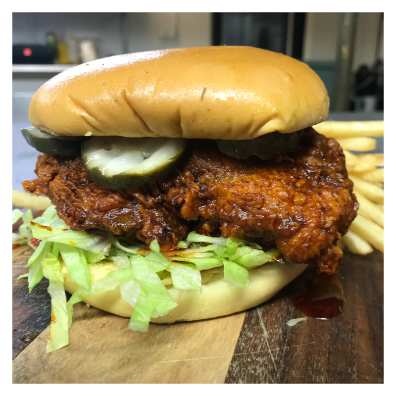 Nashville Hot Fried Chicken Burger Thursday 21st May 4pm6pm